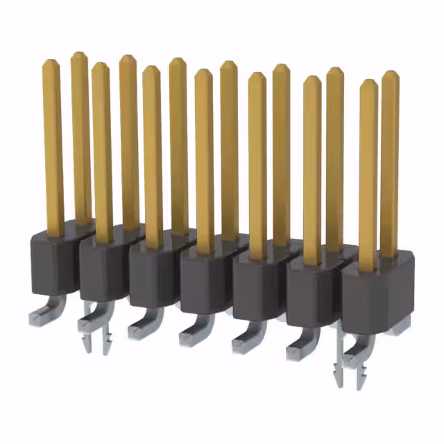 TSM-107-02-L-DV-LC-P-TR Samtec Inc.  Headers Male Pins